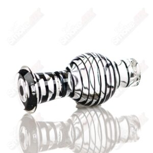 Shop Clear / Black Striped V2 Spinner Cap Glass Carpenter in australian