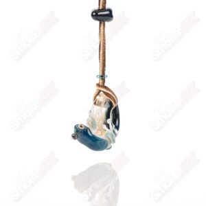 Shop #2 Hide and Seek Frog Pendant Kengtaro Glass in australian