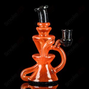 Shop Orange & Black Crushed Opal Mini Recyler Captn Chronic in australian