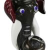 Shop Fritted Glass Sherlock Pipe - Elephant Head in australian