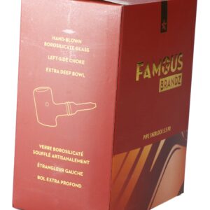 Shop Fumed Orange Sherlock Pipe - 5in Handcrafted Glass. in australian