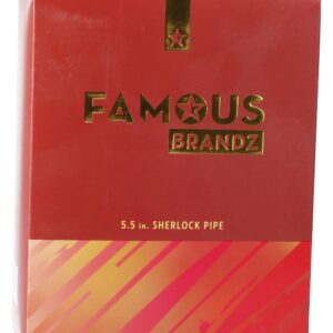 Shop Fumed Orange Sherlock Pipe - 5in Handcrafted Glass. in australian