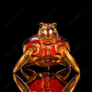 Shop Orange Dichro Honu Sea Turle Rig Turtle Time Glass in australian