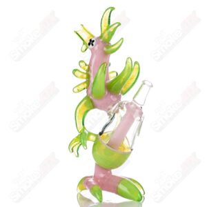 Shop Chicken Rig (Pink/Green) JOP Glass in australian