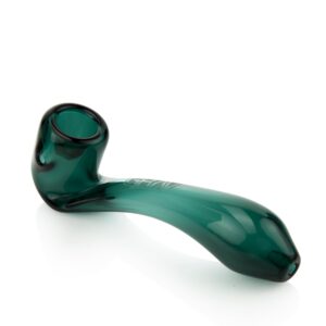 Shop GRAV Large Sherlock 6" Hand Pipe with Built-In Ash Catcher - 32mm Borosilicate Glass in australian