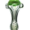 Shop Green Double Walled Glass Pipe in australian
