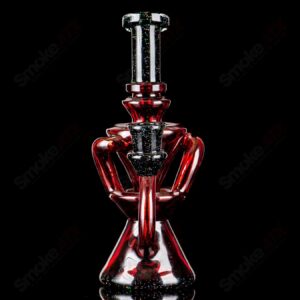 Shop #1 Pomegranate & Black Crushed Opal Mini Recyler Captn Chronic in australian