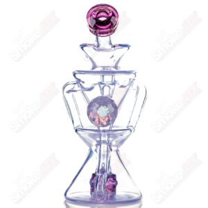 Shop #1 Faceted Two & Through Full-Size Recycler w/ Opal by Captn Chronic in australian