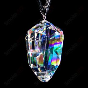Shop Dichro Arrow Head Faceted Pendant by Fatal Facets in australian