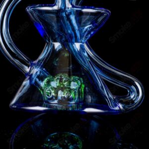 Shop #4 Faceted Two & Through Full-Size Recycler w/ Opal by Captn Chronic in australian