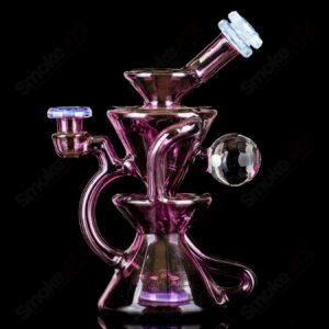 Shop #2 Faceted Two & Through Full-Size Recycler w/ Opal by Captn Chronic in australian