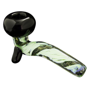 Shop LA Pipes "Galactic Storm" Slime & Dichro Sherlock Pipe in australian