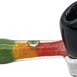 Shop LA Pipes "Sattdown Rasta" Sherlock Glass Pipe in australian
