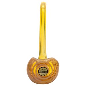 Shop LA Pipes Compact "Flaco" Color-Changing Glass Sherlock Pipe in australian