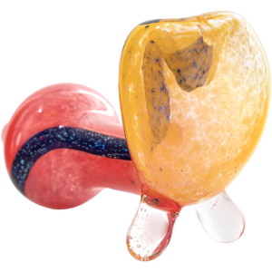 Shop LA Pipes "Star Gazer" Sitting Dichro Sherlock Pipe in australian