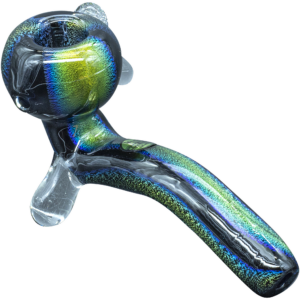 Shop LA Pipes "The Galaxy" Full Dichroic Sherlock Pipe in australian