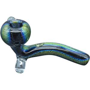Shop LA Pipes "The Galaxy" Full Dichroic Sherlock Pipe in australian