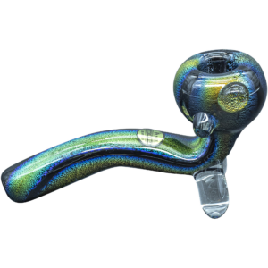Shop LA Pipes "The Galaxy" Full Dichroic Sherlock Pipe in australian