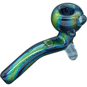 Shop LA Pipes "The Galaxy" Full Dichroic Sherlock Pipe in australian