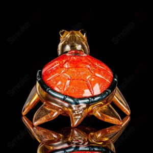 Shop Orange Dichro Honu Sea Turle Rig Turtle Time Glass in australian