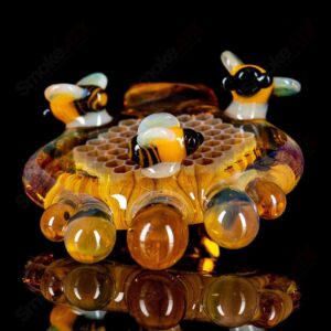 Shop Large Honeycomb Drip Pendant by Joe P Glass in australian