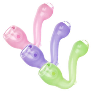 Shop Mini Resting Glass Sherlock Pipe in australian