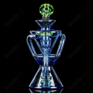 Shop #4 Faceted Two & Through Full-Size Recycler w/ Opal by Captn Chronic in australian
