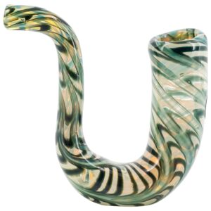 Shop LA Pipes Compact Sherlock Hand Pipe - Fumed & Color Wrapped in australian