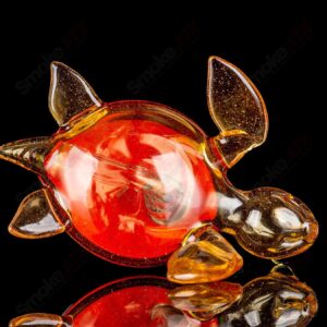 Shop Orange Dichro Honu Sea Turle Rig Turtle Time Glass in australian