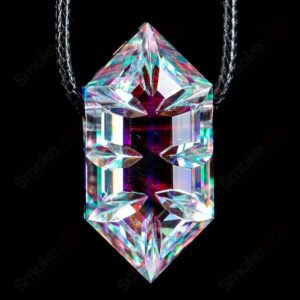 Shop Dichro Diamond Faceted Pendant by Fatal Facets in australian