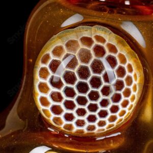 Shop Sitting Honeycomb Dry Pipe Joe P Glass in australian