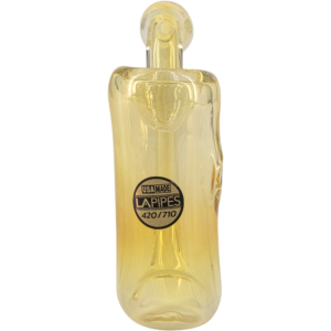 Shop LA Pipes Calabash Silver Fumed Glass Sherlock Hand Pipe in australian