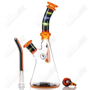 Shop Orange Wig Wag Tube w Slide by Devon Glass in australian
