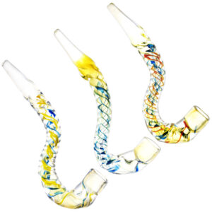 Shop Twisty Worm Curved Glass Taster in australian