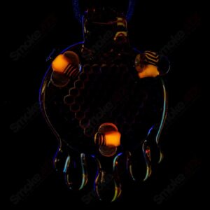 Shop Large Honeycomb Drip Pendant by Joe P Glass in australian