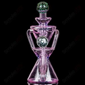 Shop #3 Faceted Two & Through Full-Size Recycler w/ Opal by Captn Chronic in australian