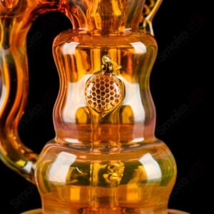 Shop Worked Honeycomb Recycler Mongrel x Joe P Glass in australian