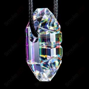 Shop Dichro Diamond Faceted Pendant by Fatal Facets in australian