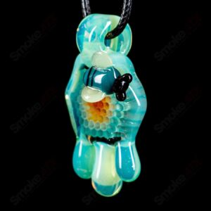 Shop #1 Small Color Honeycomb Drip Pendant by Joe P Glass in australian
