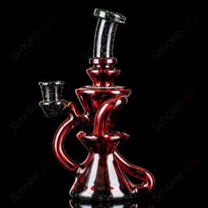 Shop #1 Pomegranate & Black Crushed Opal Mini Recyler Captn Chronic in australian