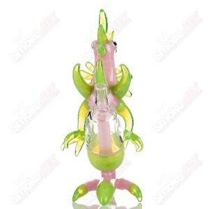 Shop Chicken Rig (Pink/Green) JOP Glass in australian