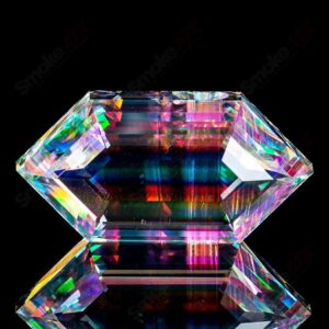 Shop Dichro Diamond Faceted Pendant by Fatal Facets in australian