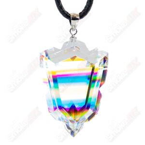 Shop Dichro Arrow Head Faceted Pendant by Fatal Facets in australian