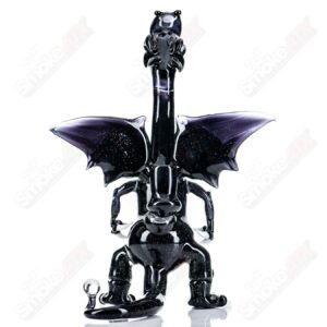 Shop Crushed Opal Dragon Hendy Glass in australian