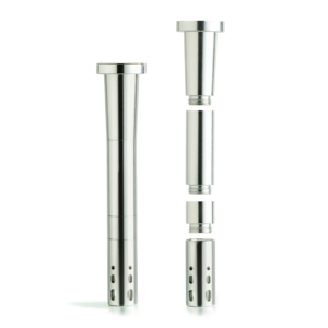 Shop Chill - Unbreakable Aluminum Downstem - Sliver in australian