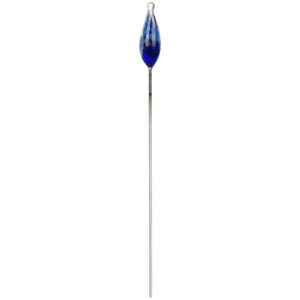 Shop Crystal Tears Handblown Glass & Metal Hair Pin or Poker Tool in australian