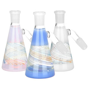 Shop Candy Spiral Dry Ash Catcher | 4.25" | 14mm | Colors Vary in australian