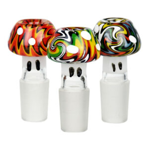 Shop Multi-color Swirl Mushroom Herb Slide in australian