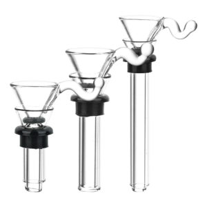 Shop Stem & Slide Set For Soft Glass Pipes | 6pc Set in australian