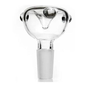 Shop Clear Bong Bowl 14mm or 18mm Male Joint in australian